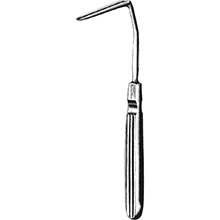 MeisterHand AUFRICHT Retractor-Speculum, 6-1/2" (16.5 cm), solid blade. MFID: MH21-188