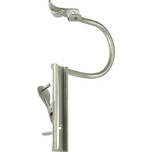 MeisterHand DAVIS Mouth Gag 6 1/4" (15.9 cm), double bite, right, without blades. MFID: MH2-122