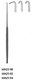 MeisterHand COTTLE Skin Hook, 5-1/2" (14 cm), large, deep curve, serrated handle. MFID: MH21-94