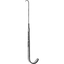 MeisterHand NEWS Hook, single sharp prong, 6" (15.2 cm). MFID: MH23-1051