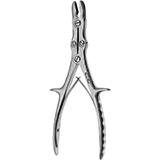 MeisterHand STILLE-LUER Rongeur, 8-3/4" (22.2 cm), curved jaws 9 X 15 mm. MFID: MH25-456