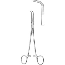 MeisterHand KANTROWITZ Thoracic Forceps, 7-1/2" (19.1 cm), delicate right angle jaws. MFID: MH25-836