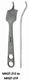 MeisterHand HOHMANN Retractor, 9-1/4", 25mm wide Blade. MFID: MH27-217