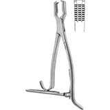 MeisterHand KERN Bone Holding Forceps, 9-1/2" (24.1 cm), standard size, with ratchet. MFID: MH27-4