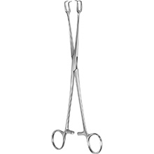 MeisterHand SCHROEDER Uterine Vulsellum Forceps, 10" (25.4 cm), straight. MFID: MH30-1000