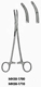 MeisterHand HEANEY Hysterectomy Forceps, 8-1/4" (21 cm), heavy pattern, double tooth, curved. MFID: MH30-1710