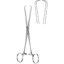 MeisterHand BARRETT Uterine Tenaculum Forceps, 7-1/4" (18.4 cm), straight. MFID: MH30-985