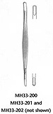MeisterHand SCHAMBERG Comedone extractor, 3-3/4" (96.5mm), with square loop ends. MFID: MH33-200