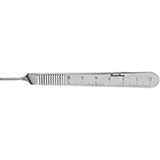 MeisterHand Knife Handle no. 3, fitting surgical blades nos. 10 thru 15c, extra fine. MFID: MH4-7