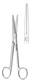 MeisterHand MAYO Dissecting Scissors, 5-3/4" (145mm), straight, standard beveled blades. MFID: MH5-120