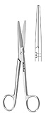 MeisterHand MAYO Dissecting Scissors, 5-3/4" (145mm), straight, standard beveled blades. MFID: MH5-120