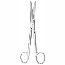 MeisterHand MAYO Dissecting Scissors, 5-3/4" (147mm), Straight, Tungsten Carbide. MFID: MH5-120TC