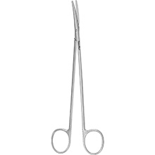 MeisterHand METZENBAUM Scissors, 7" (178mm), Standard Pattern, curved, blunt points. MFID: MH5-182