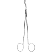 MeisterHand METZENBAUM Scissors, 7" (179mm), Delicate Pattern, curved, blunt points, Tungsten Carbide. MFID: MH5-182A-TC