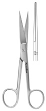 MeisterHand Operating Scissors, 4-3/4" (121mm), straight, sharp/sharp points. MFID: MH5-2