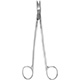 MeisterHand DEAN Dissecting Scissors, 6-3/4" (170mm), blades angled on flat, one serrated blade. MFID: MH5-264