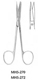 MeisterHand WAGNER Plastic Surgery Scissors, 4-3/4" (120mm), Straight, Sharp/Sharp Points. MFID: MH5-270