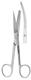 MeisterHand Standard Pattern Operating Scissors, curved, 5-1/2" (14 cm), sharp-blunt points. MFID: MH5-46