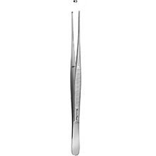 MeisterHand SEMKEN Tissue Forceps 1 X 2 teeth, 5" (12.7 cm). MFID: MH6-106