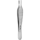 MeisterHand ADSON Dressing Forceps, 4-3/4" (120mm), delicate, straight, serrated. MFID: MH6-118