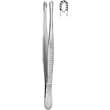 MeisterHand RUSSIAN Tissue Forceps, 6" (151mm). MFID: MH6-142