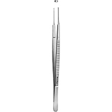 MeisterHand GERALD Tissue Forceps 1 X 2 teeth, 7" (175mm), straight. MFID: MH6-182