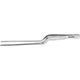 MeisterHand GRUENWALD (JANSEN) Bayonet Dressing Forceps, 6-1/2" (162mm), serrated. MFID: MH6-197