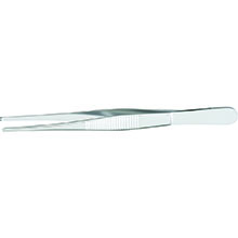 MeisterHand Tissue Forceps, 5-1/8" (129mm), standard, 1 X 2 teeth, serrated handles. MFID: MH6-42