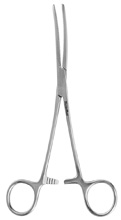 MeisterHand ROCHESTER-PEAN Forceps, 6-1/2" (166mm), curved. MFID: MH7-138