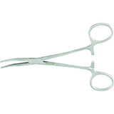 MeisterHand KELLY Forceps, 5-5/8" (144mm), curved. MFID: MH7-38