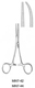 MeisterHand CRILE Forceps, 5-5/8" (144mm), curved, serrated. MFID: MH7-44