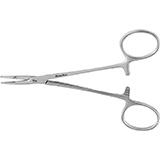 MeisterHand OLSEN-HEGAR Needle Holder , 4-3/4" (120mm), serrated jaws, extra delicate. MFID: MH8-14