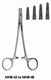 MeisterHand MAYO-HEGAR Needle Holder, 5-1/8" (131mm), serrated jaws. MFID: MH8-42
