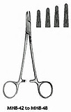 MeisterHand MAYO-HEGAR Needle Holder, 5-1/8" (131mm), serrated jaws. MFID: MH8-42