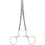 MeisterHand CRILE-WOOD Needle Holder, 5-7/8" (150mm), Tungsten Carbide, serrated jaws, 3600 teeth per square inch. MFID: MH8-50TC