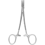 MeisterHand WEBSTER Needle Holder, 5-1/4" (132mm), Tungsten Carbide, smooth jaws. MFID: MH8-6TC