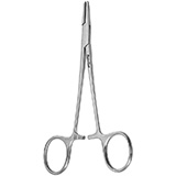 MeisterHand HALSEY Needle Holder, 5" (126mm), smooth jaws. MFID: MH8-8