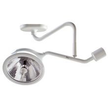 RITTER 255 LED Single Ceiling Procedure Light for 8' Ceiling. MFID: 255-001