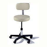 RITTER 271 Manual Screw Adjustable Physician Stool. MFID: 271-001