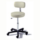 RITTER 273 Air Lift Physician Stool with back. MFID: 273-001