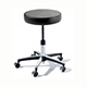 RITTER 274 Manual Screw Adjustable Physician Stool with Chrome Caster base. MFID: 274-001
