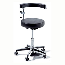 RITTER 278 Air Lift Surgeon Stool- Foot Operated. MFID: 278-001