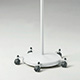 Mobile caster base for Ritter 250 Exam Light. MFID: 9A621001