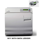 MIDMARK / RITTER M11 ULTRACLAVE Automatic Sterilizer with Data Logger, 11" Diameter x18" Depth Chamber, 6.5 Gallons. MFID: M11-042-DL