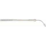 MILTEX POOLE Suction Tube, 9-3/4 (249mm), 24 French (8mm), curved. MFID: 10-310
