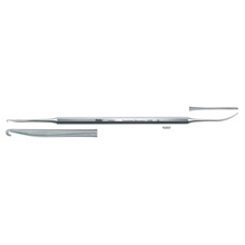 MILTEX VARADY Phlebectomy Extractor, 7" (180mm), Medium Crochet Style Hook and Spatula, Double-Ended, 1.8mm Wide Hook and 1.7mm Wide Spatula. MFID: 10307