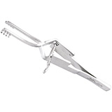 MILTEX Cross Action Retractor, 4" (100mm), blunt prongs. MFID: 11-16