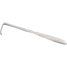 MILTEX LANGENBECK Retractor, 8" (20.3 cm), blade 5/8" (1.6 cm) X 1-1/2" (3.8 cm). MFID: 11-166