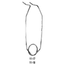 MILTEX FARR Wire Retractor, 5-1/2" (140mm), Prongs 1-1/8" (28mm). MFID: 11-18