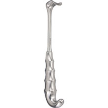 MILTEX RICHARDSON Retractor, 9-1/2" (24.1 cm), grip handle, 1" (2.5 cm) X 3/4" (1.9 cm). MFID: 11-250